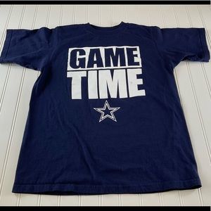 Boys Dallas Cowboys GameTime Graphic Tee Size large 16/18